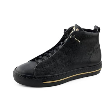 Paul Green Damen Hightop-Pauls, Frauen High-Top Sneaker,schnürstiefeletten,Halbschuhe,straßenschuhe,Strassenschuhe,Weiß (White),40 im Sale